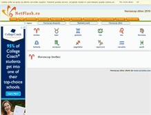 Tablet Screenshot of horoscop.netflash.ro
